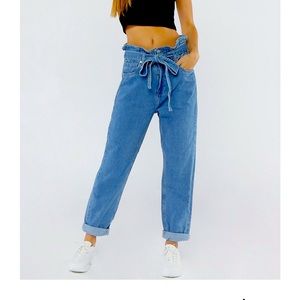 Paper bag jeans - Forever 21